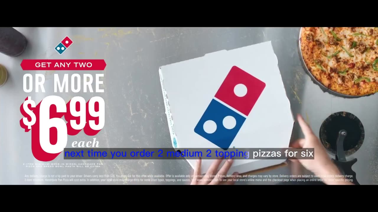 Domino's 'Striking Upgrade'