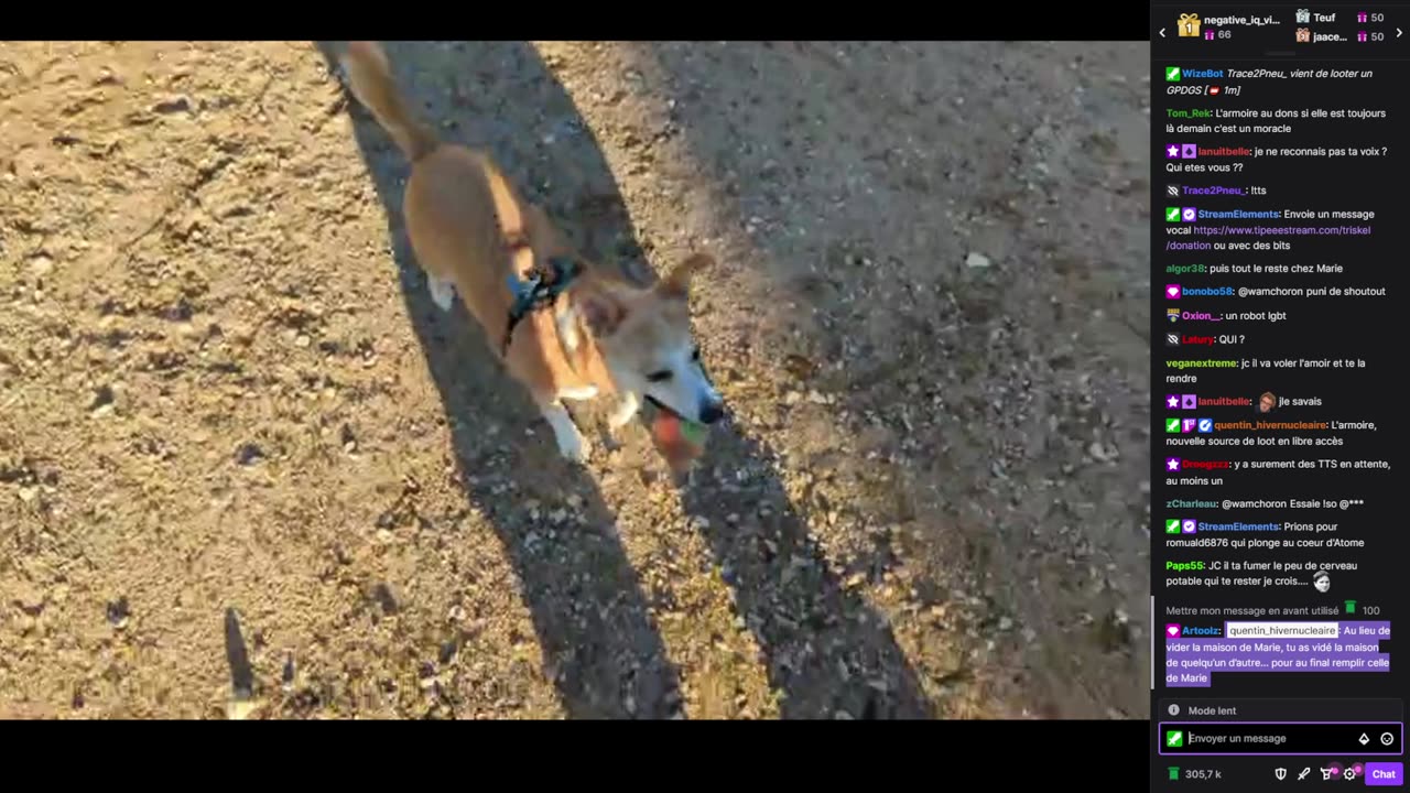 2023-02-11 (2bis.6) - Érection d'une nouvelle armoire à dons - Twitch Decheterie (version avec chat)