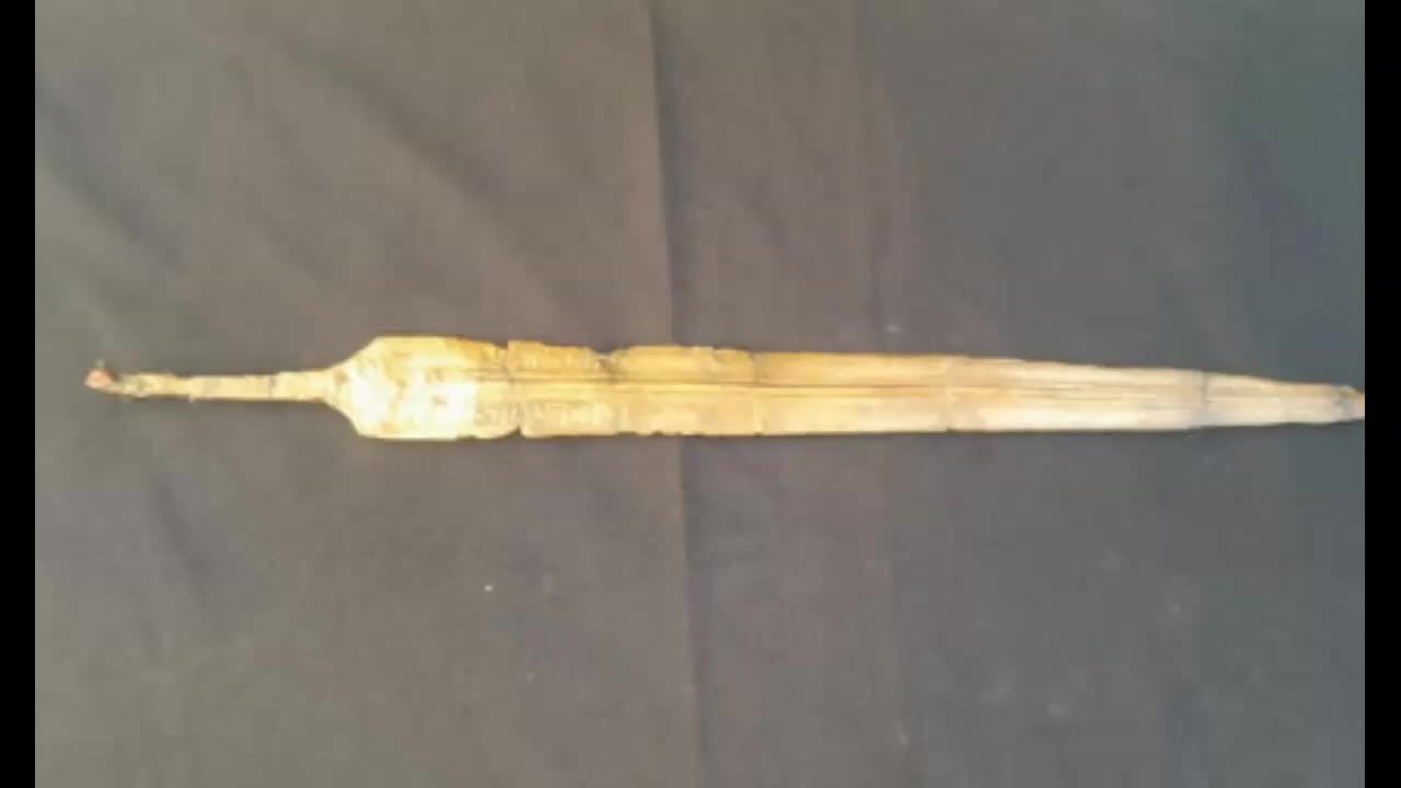 Sword From Moses' Time Of Escape With Pharaoh's Mark Found In Eygpt!