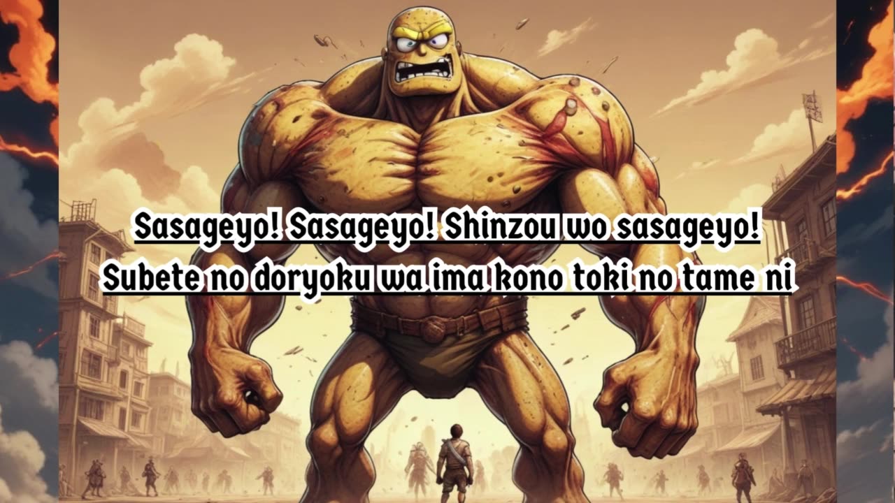 [SpongeBob sings/AI Cover] Attack on Titan Season 2 Opening Linked Horizon - Shinzou wo Sasageyo