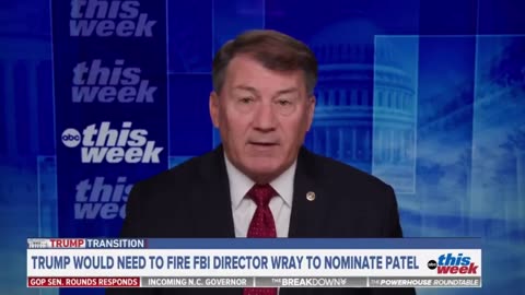 GOP Sen Calls FBI Director Wray 'A Good Man,' Says He Has 'No Complaints' About His Job Performance