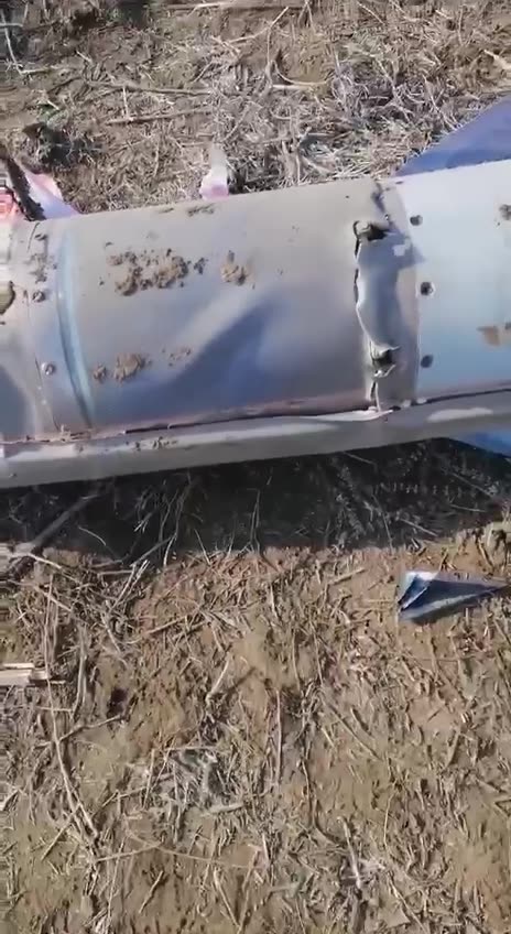 Remnants of a R-37 Missile