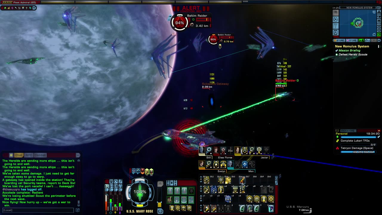 Star Trek Online: Time Bandits - The Iconian Wars and Delta Force.