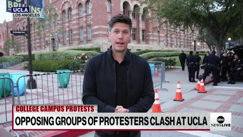 Police clash with college protesters across the country