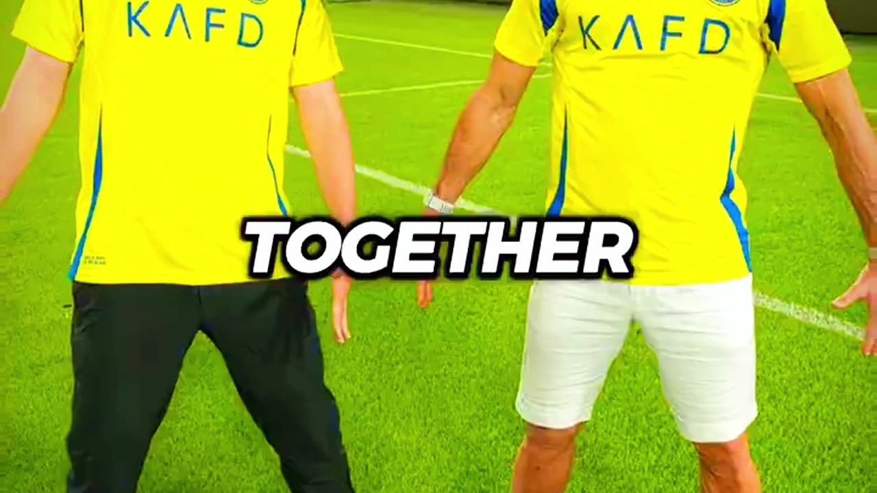 MrBeast x Ronaldo at Al-Nassr Stadium