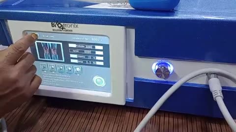 Shockwave Therapy Touch Screen Pneumatic Model 10 Bar