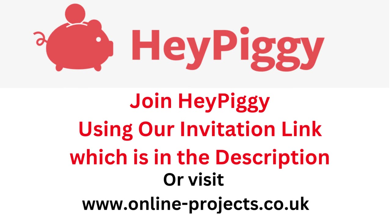 Sign up to HeyPiggy High Paying Survey Site