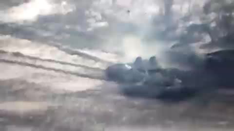 Russian tank assault fails