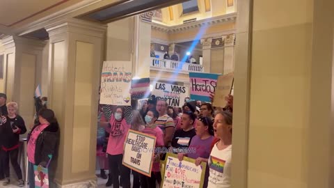 Mentally Ill Trans Creatures Occupy Oklahoma's Legislature - 2/7/23