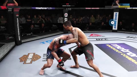 PS4 bot Josh Emmet vs user Frankie Edgar