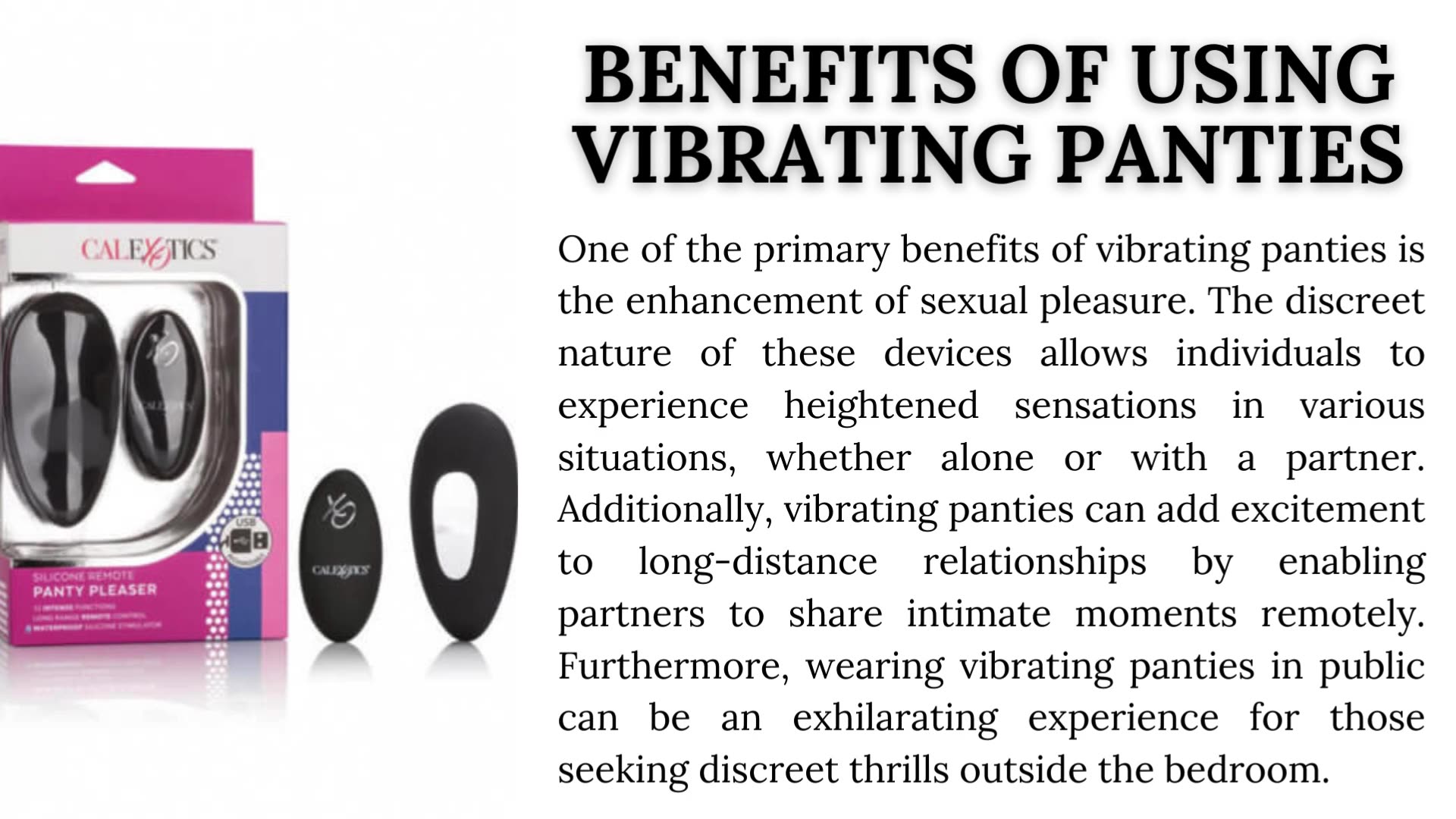 Experience Pleasure Anywhere with Naughty Corner's Vibrating Panties