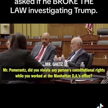 Trump prosecutor pleads the Fifth