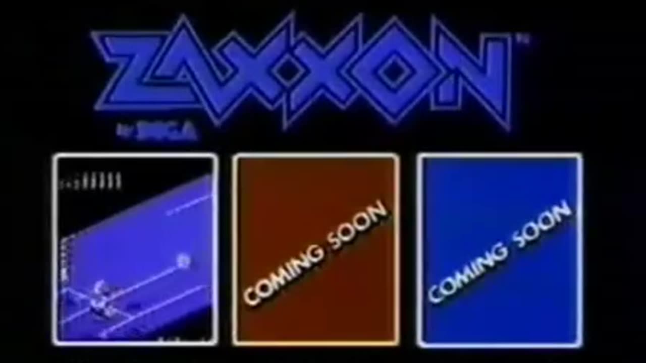 Zaxxon ColecoVision Game Commercial from Coleco 1982
