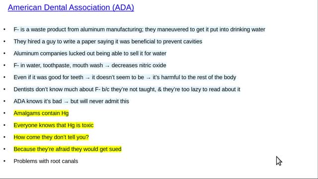 Is the American Dental Association a joke?