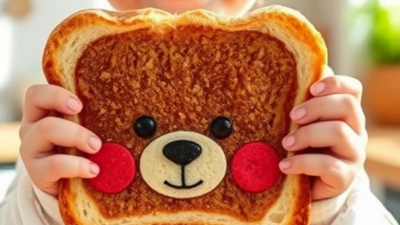 Teddy Bear Toast: A Cute and Fun Breakfast!