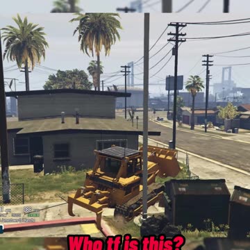 Drunk Driving A Bulldozer In RP 😂
