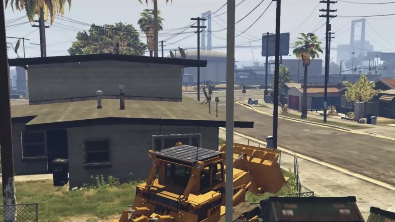 Drunk Driving A Bulldozer In RP 😂
