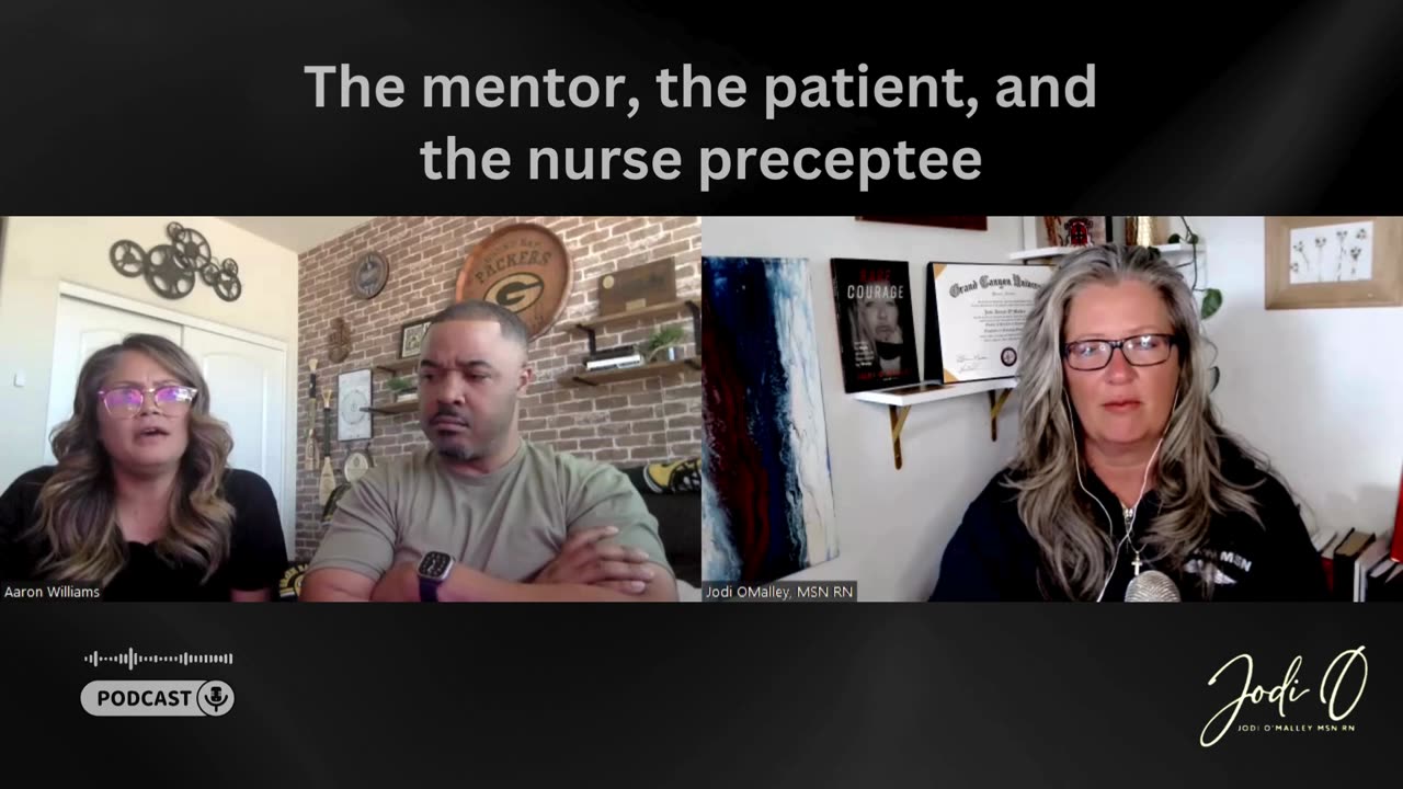 The mentor, the patient, and the nurse preceptee