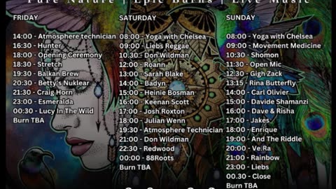 Into the Wild Pt.2 ( Saturday eve set)