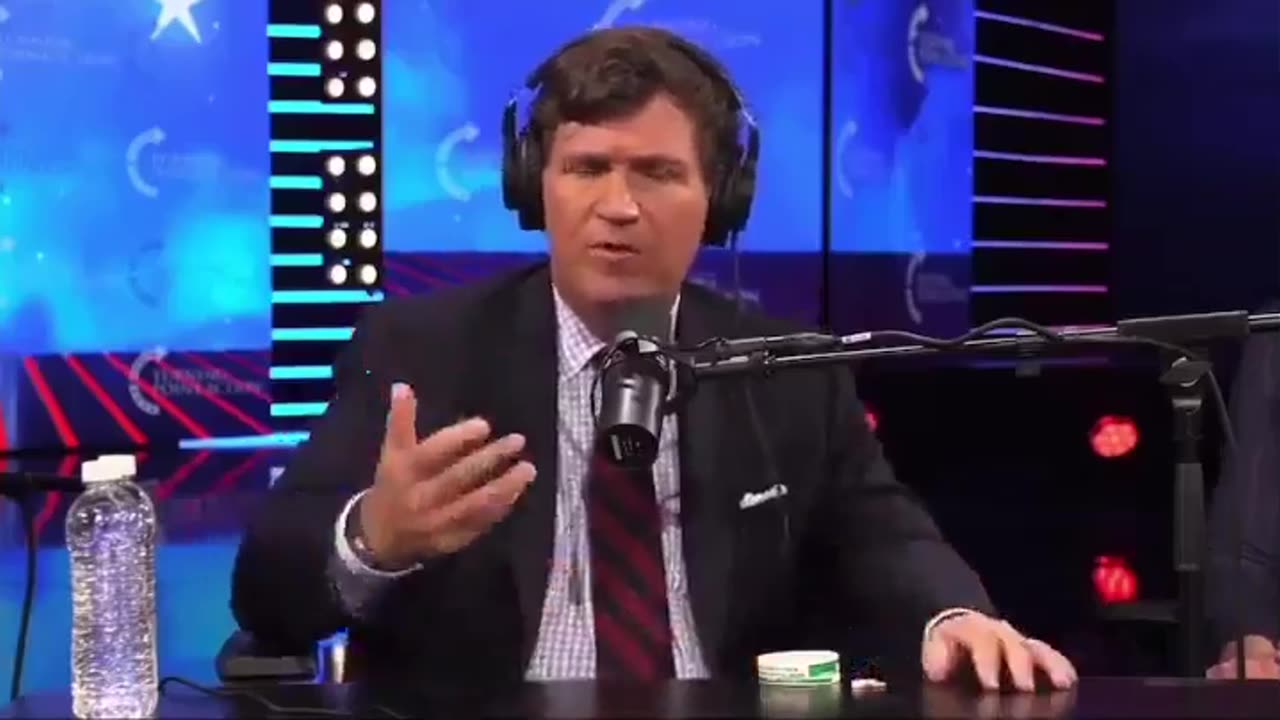 Tucker Carlson says evil spiritual entities in this world and our government made a deal