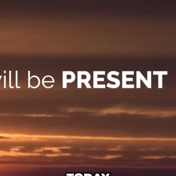 Today's Intention: Be Present, Be Kind, Be the Example