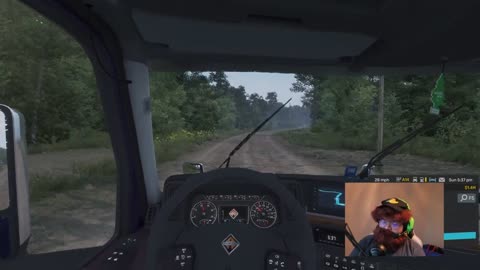 Redneck Sister Lover Plays American Truck Sim