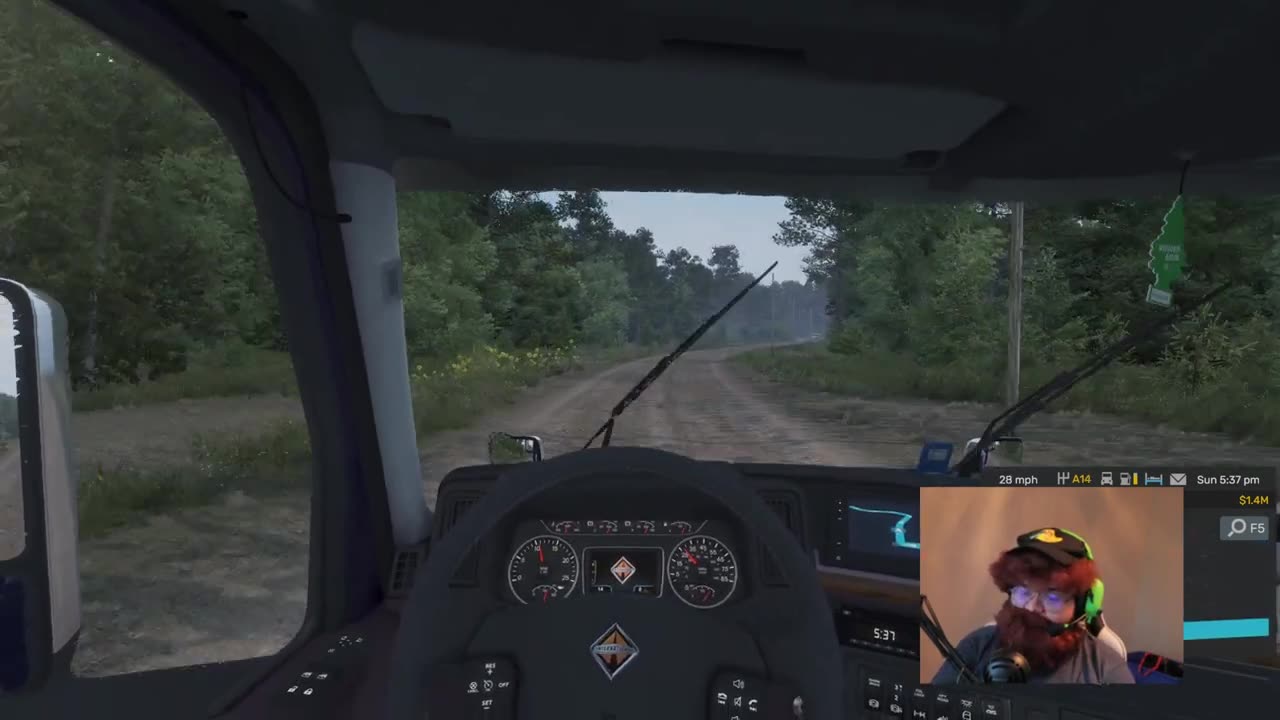 Redneck Sister Lover Plays American Truck Sim