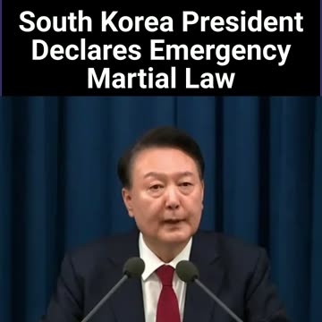 South Korea President Declares Emergency Martial Law