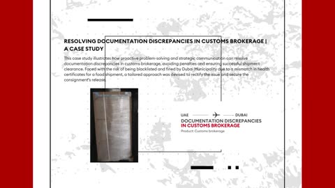Overcoming Customs Brokerage Hurdles: How We Saved a Food Shipment