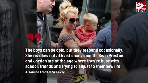 Britney Spears Rebuilds Relationship with Sons.