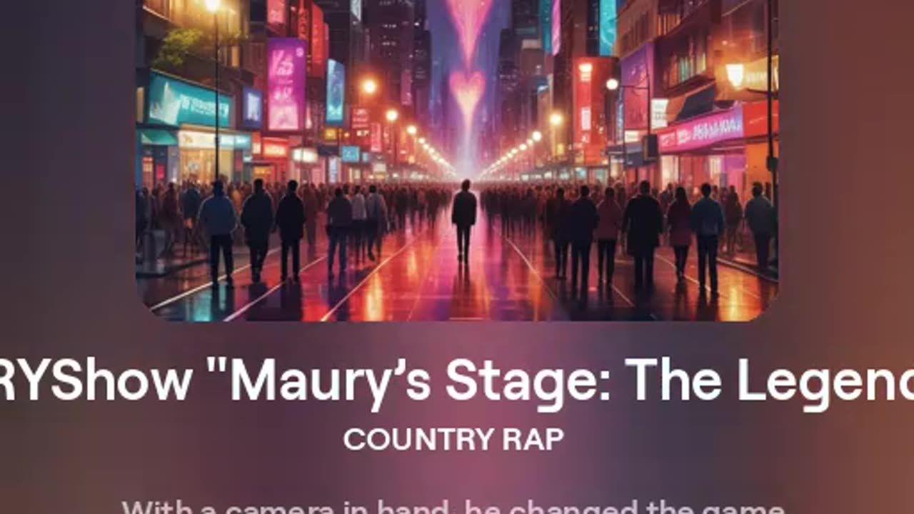 @TheMAURYShow Maury’s Stage The Legend of Povich