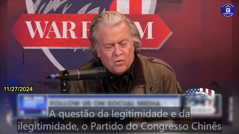 【PT】Steve Bannon enfatiza que as tarifas estrangeiras do presidente Trump são insuportáveis...