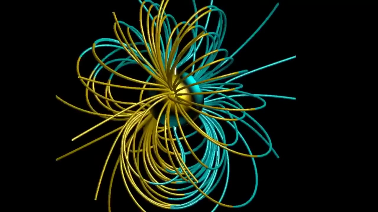 Spinning Sphere of Molten Sodium