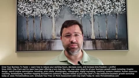 Clay Clark Client Testimonials | “We Have Been Seeing More Patients, More Referrals & the Phone Has Been Ringing Off the Hook! It Has Greatly Increased Our Revenue.” - See Thousands of Testimonials At: ThrivetimeShow.com