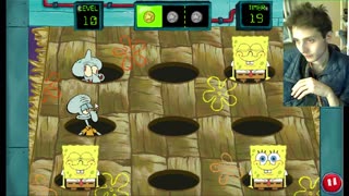 SpongeBob SquarePants Bikini Bottom Bop Them Level 10 Walkthrough Gameplay With Live Commentary