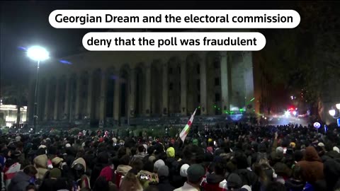 Georgian president says election re-run is way out of crisis