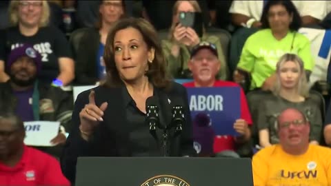 Kamala Harris Gets Stuck On Repeat After Teleprompter Goes Down During Michigan Rally