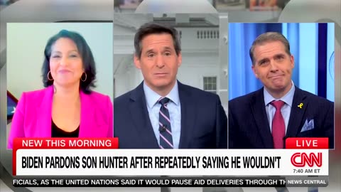 Scott Jennings EXPOSES lying Dem on CNN, laughs in her face on Hunter pardon