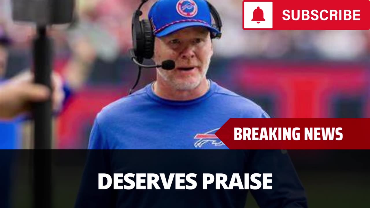 Sean McDermott Deserves A Ton Of Praise