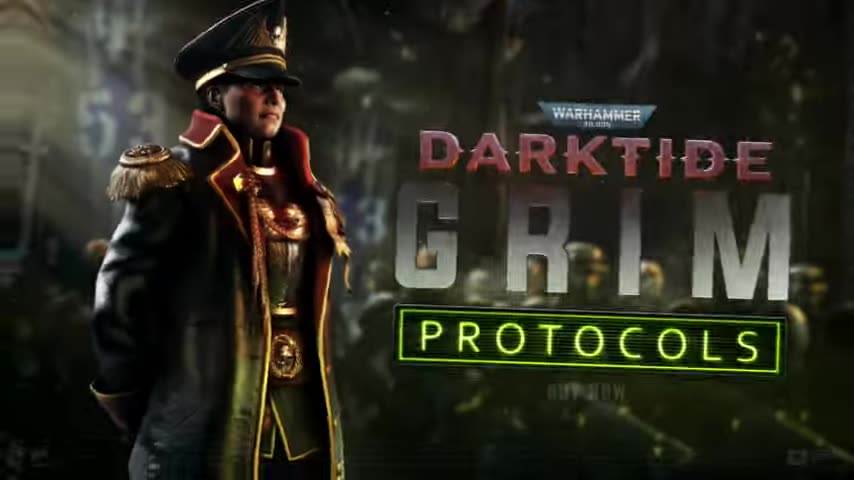 Warhammer 40,000: Darktide - PlayStation & Grim Protocols Launch Trailer | PS5 Games