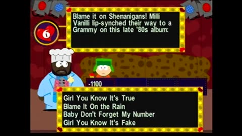 South Park Chef's Luv Shack Game3