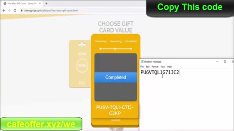 Ebay gift card redeem code: How to Use eBay Gift Card Codes: Step-by-Step Guide! #freegift #giveaway