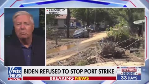 Lindsay Graham: 'The flooding is bad in the Carolinas but have you thought about Israel lately?'