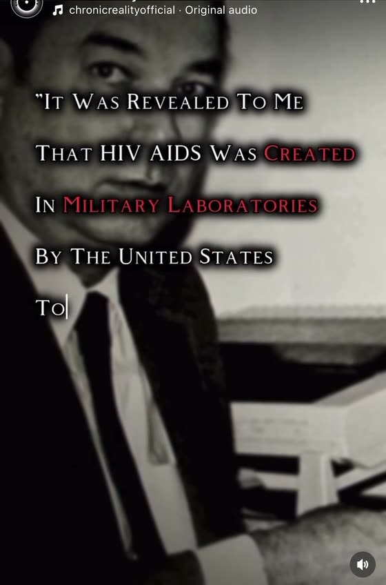 HIV AIDs virus developed a killer Disease - man made in a Lab of medical military USA