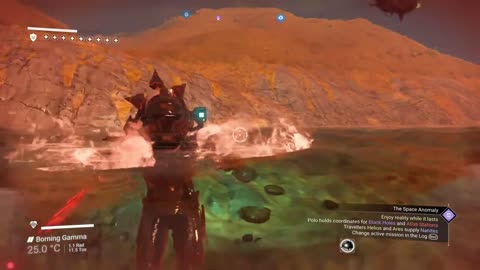 Sky Diving from Freighter in No Mans Sky