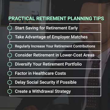 Carvellis Key Points! Retirement Planning Tips