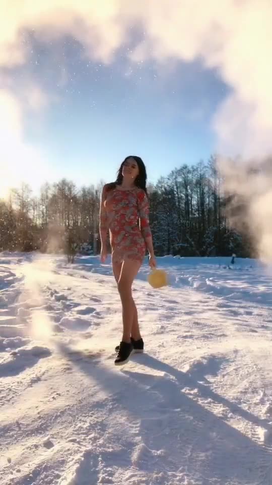 Frost and sun is a wonderful day