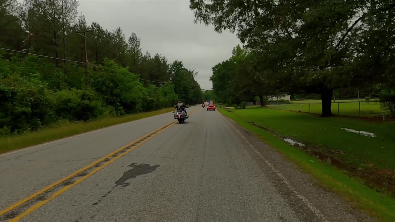 Patriot guard escort to veterans cemetery in kiethville La.