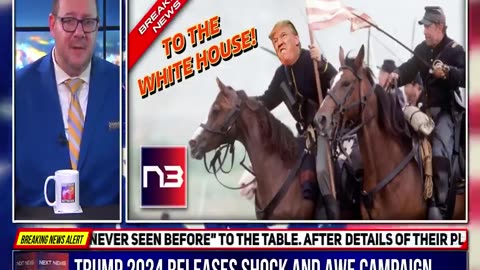 TRUMP 2024 RELEASES SHOCK AND AWE CAMPAIGN