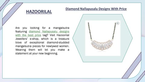 Diamond Mangalsutra Online